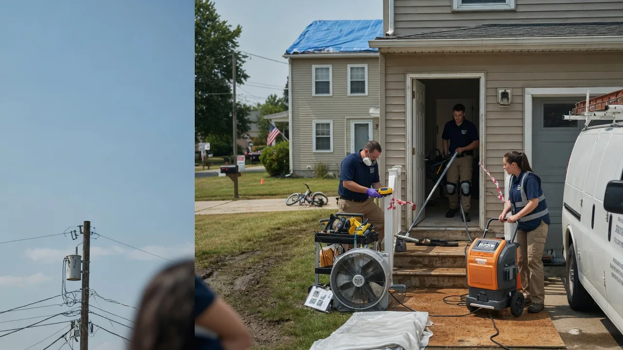 Water Damage Repair in Christiansburg, OH near me
